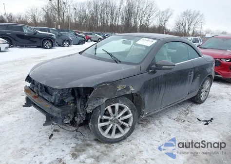 2012 Volkswagen Eos Komfort z USA, uszkodzony, nr VIN WVWBW7AH0CV011947